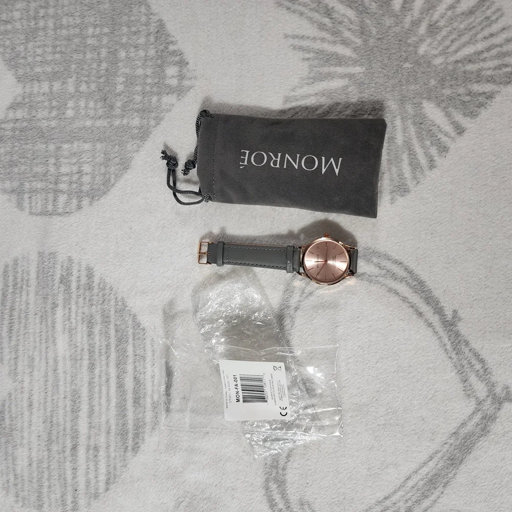 Monroé Gray and Rose Gold Women's Watch